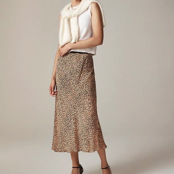 J. Crew Gwyneth Skirt - Leopard - Picture 1 of 4
